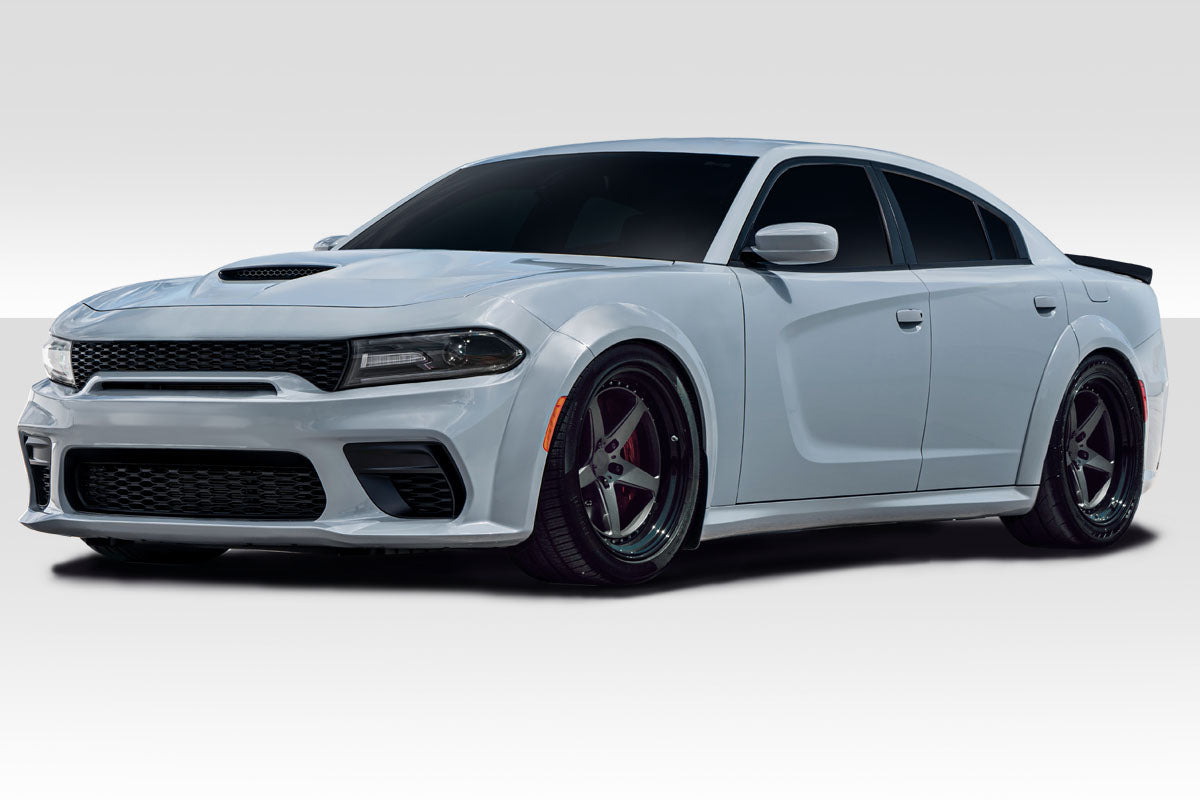 Transform Your 2015 - 2023 Dodge Charger with Duraflex Hellcat Widebody Look 6 - Piece Fender Flares