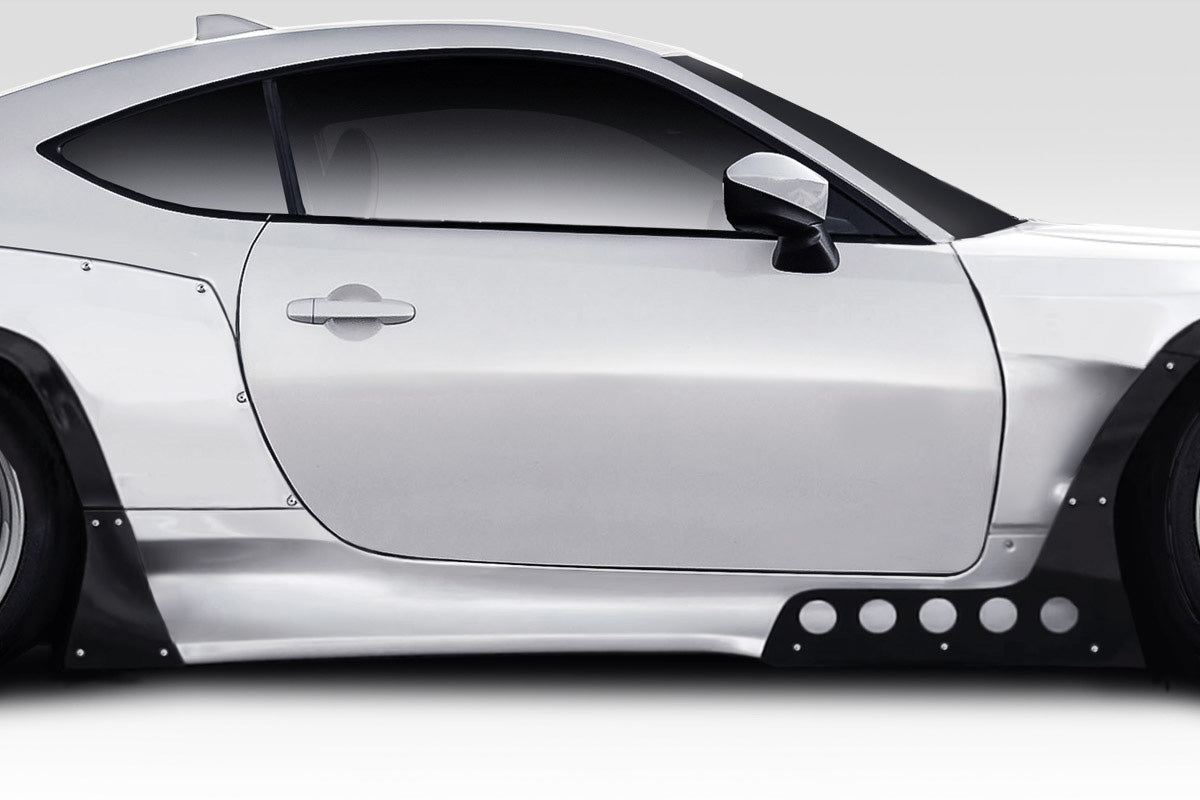 Enhance Your 2022 - 2023 Toyota GR86 or Subaru BRZ with Duraflex Taka 6 - Piece Side Skirt Rocker Panels