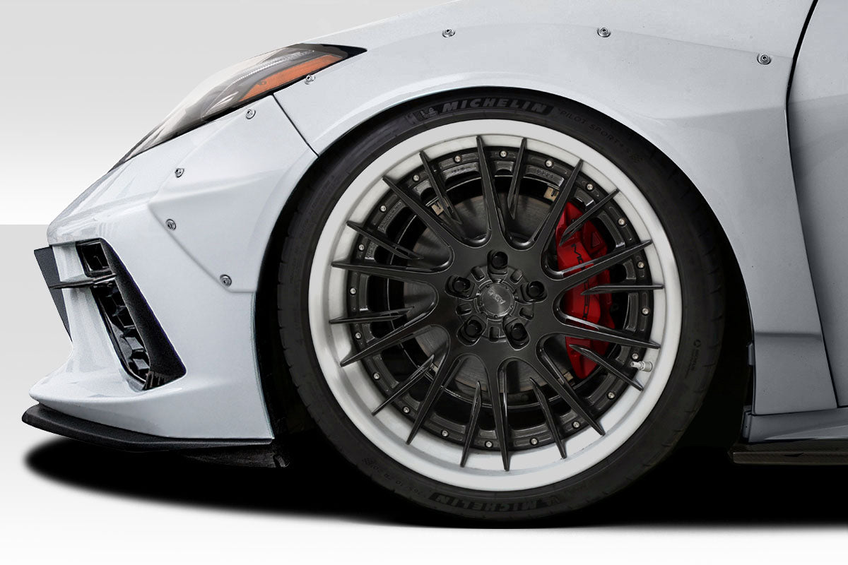 Transform Your 2020 - 2023 Chevrolet Corvette C8 with Duraflex Gran Veloce 11 - Piece Wide Body Kit!