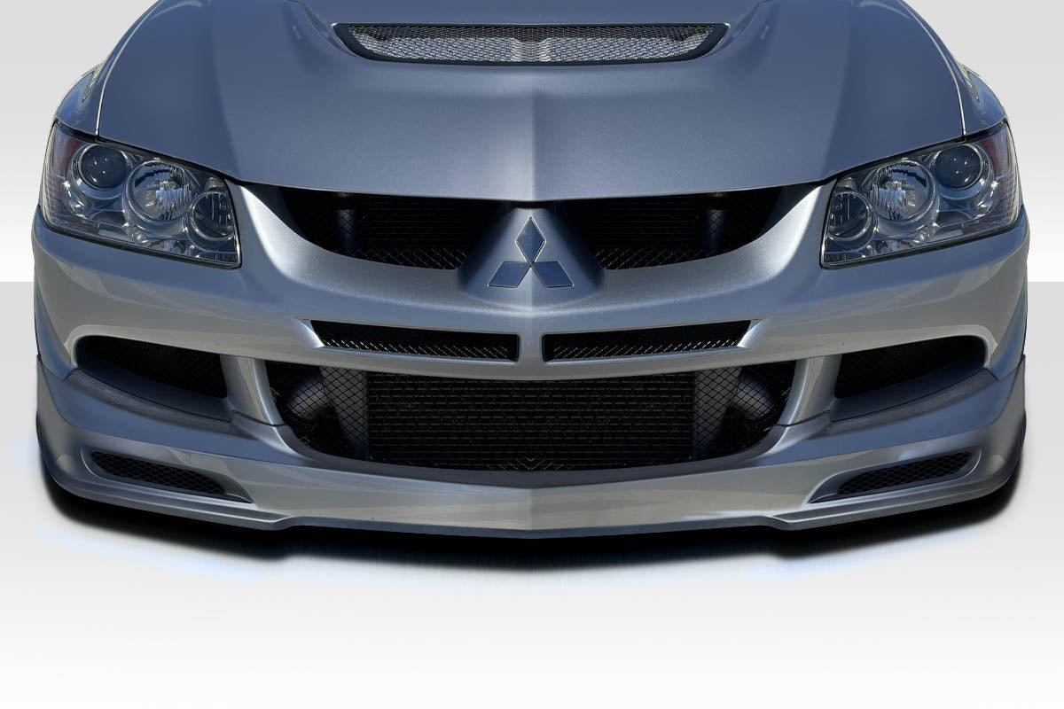 Upgrade Your 2003 - 2005 Mitsubishi Lancer Evolution 8 9 with Duraflex Racer X Front Lip Spoiler Air Dam!