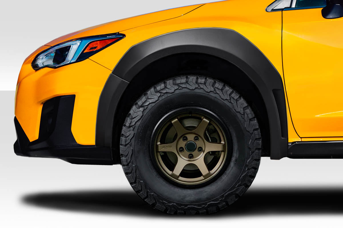 Upgrade Your 2018 - 2023 Subaru Crosstrek with Duraflex Speedtrail Front Fender Flares - 2 Pieces!