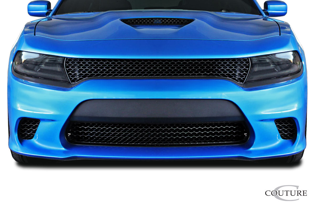 Transform Your 2015 - 2021 Dodge Charger with a Stunning Hellcat Look Couture Polyurethane Front Bumper Cover