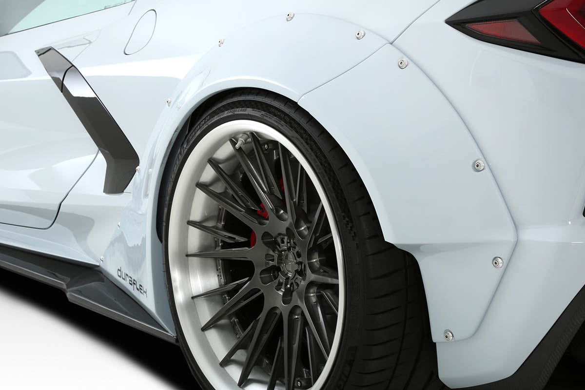 Transform Your 2020 - 2023 Chevrolet Corvette C8 with Duraflex Gran Veloce 11 - Piece Wide Body Kit!