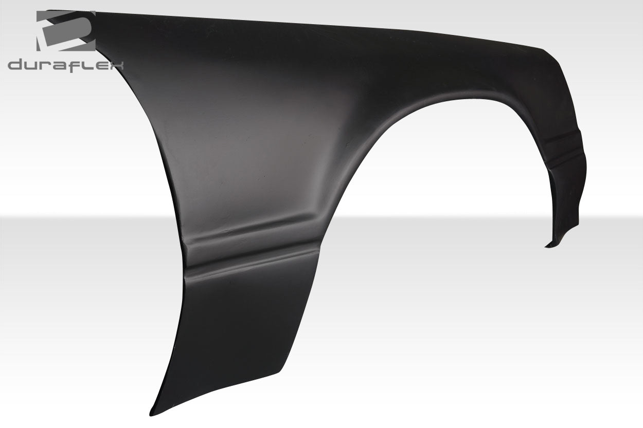 Enhanced 1979 - 1993 Ford Mustang Duraflex Manta Front Fender Flares - 2 Pieces (+3 inches) - A Must - Have Upgrade!