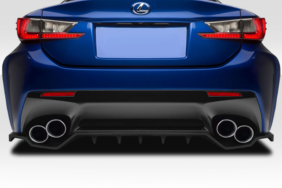 Upgrade Your 2015 - 2022 Lexus RCF with Duraflex Nexos 1 - Piece Rear Diffuser