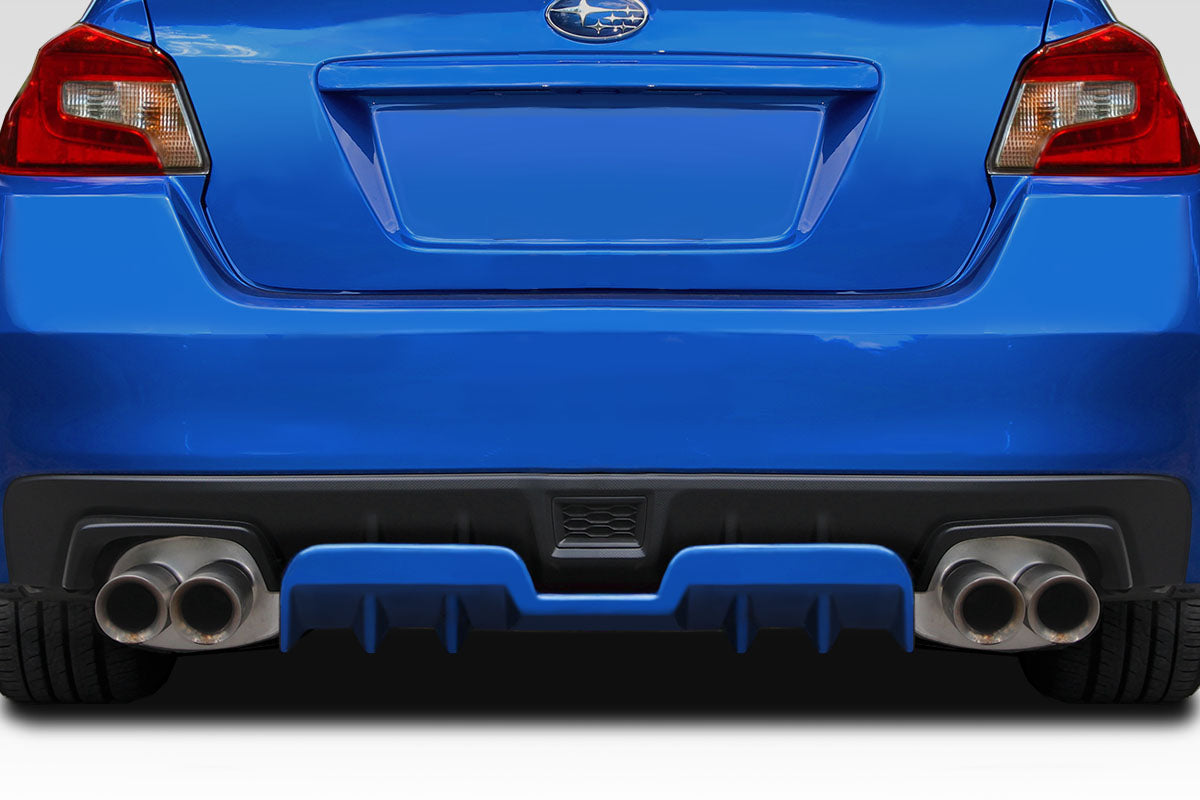 Revamp Your 2015 - 2021 Subaru WRX STI with Duraflex Empire One - Piece Rear Diffuser