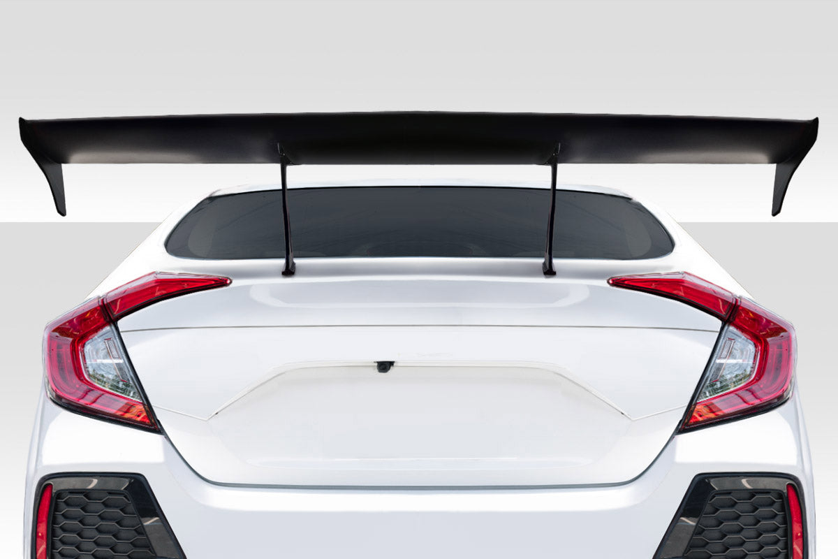 Get the Stunning 2016 - 2021 Honda Civic 4DR Duraflex Broman 5 - Piece Wing Spoiler Now!