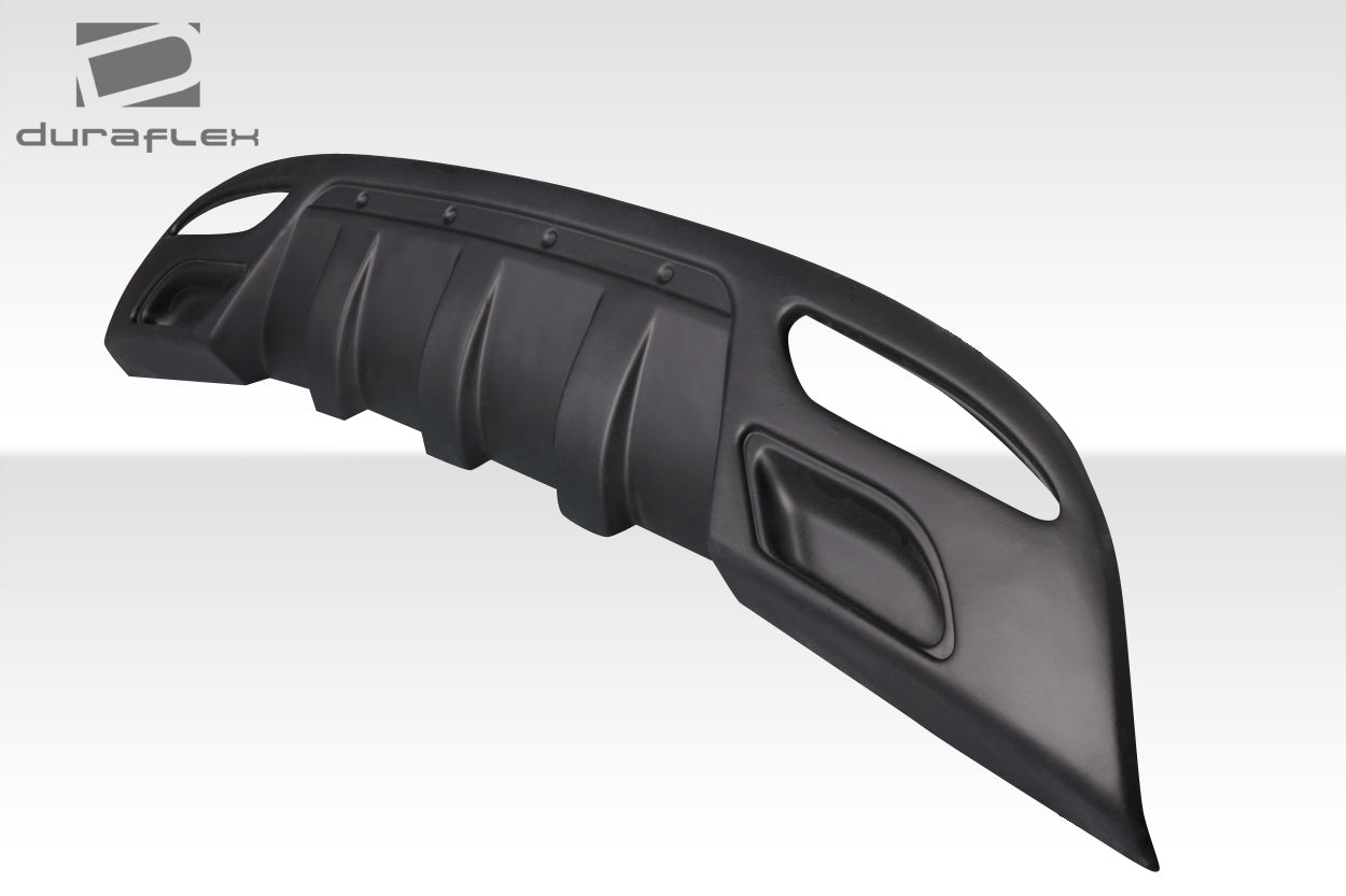 Upgrade Your 2011 - 2013 Hyundai Elantra with Duraflex SQR Rear Diffuser (1 Piece)
