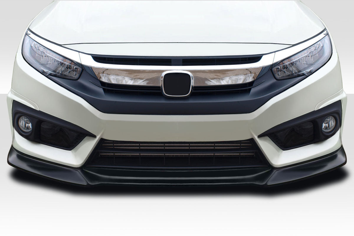 Rev Up Your 2016 - 2018 Honda Civic with Duraflex Yoka 3 - Piece Front Lip Spoiler Air Dam!