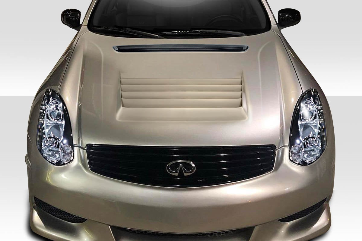 Revamp Your 2003 - 2007 Infiniti G Coupe G35 with Duraflex D1 One - Piece Hood