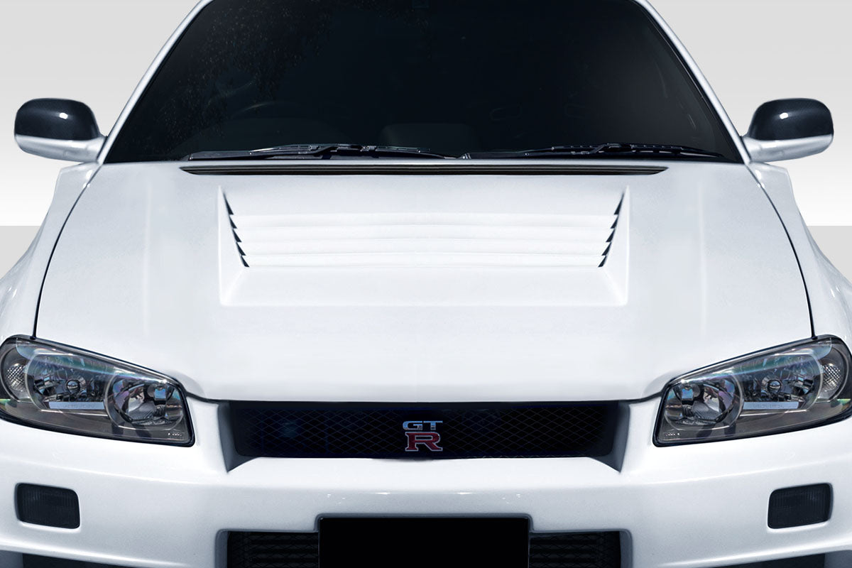 Upgrade Your 1999 - 2002 Nissan Skyline R34 with Duraflex D1 One - Piece Hood!