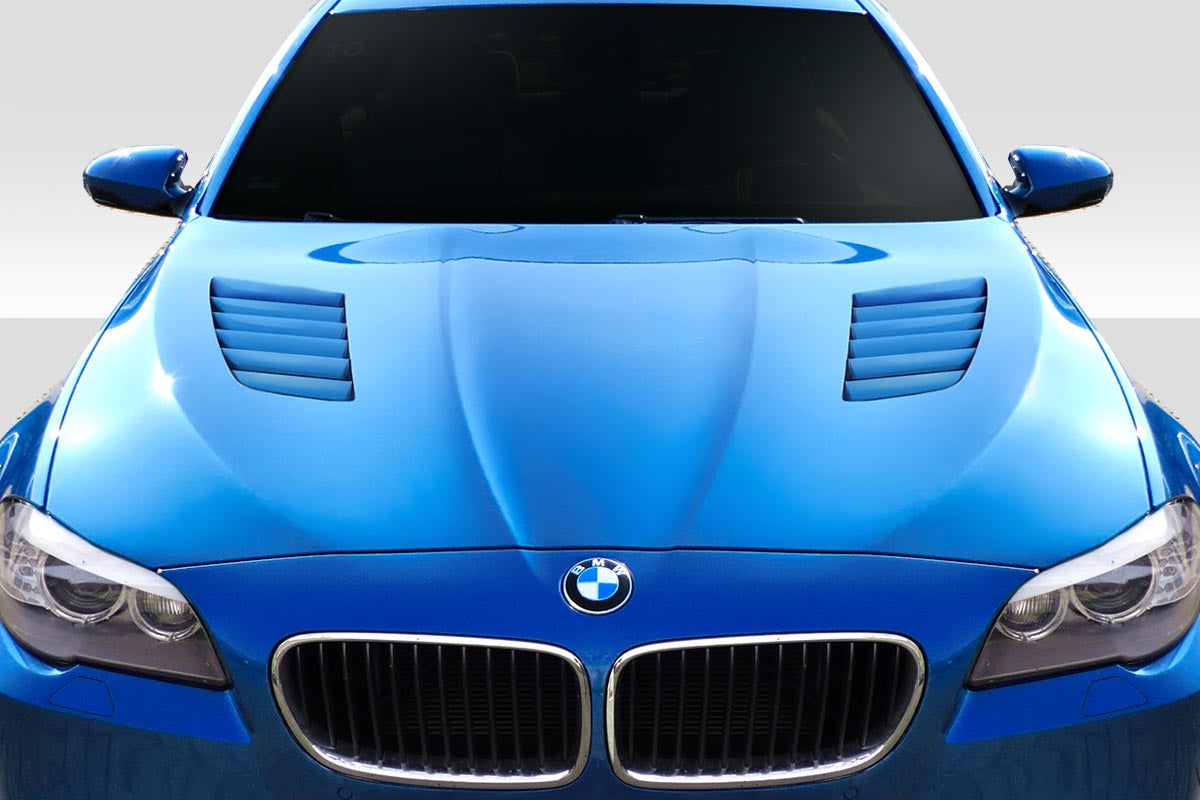 Unleash Style: 2011 - 2016 BMW 5 Series F10 4DR Duraflex Fusion One - Piece Hood