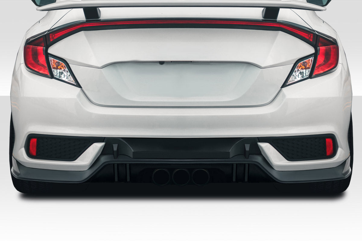 Unleash Style: 2016 - 2020 Honda Civic 2DR Duraflex BSM Rear Diffuser - Single Piece