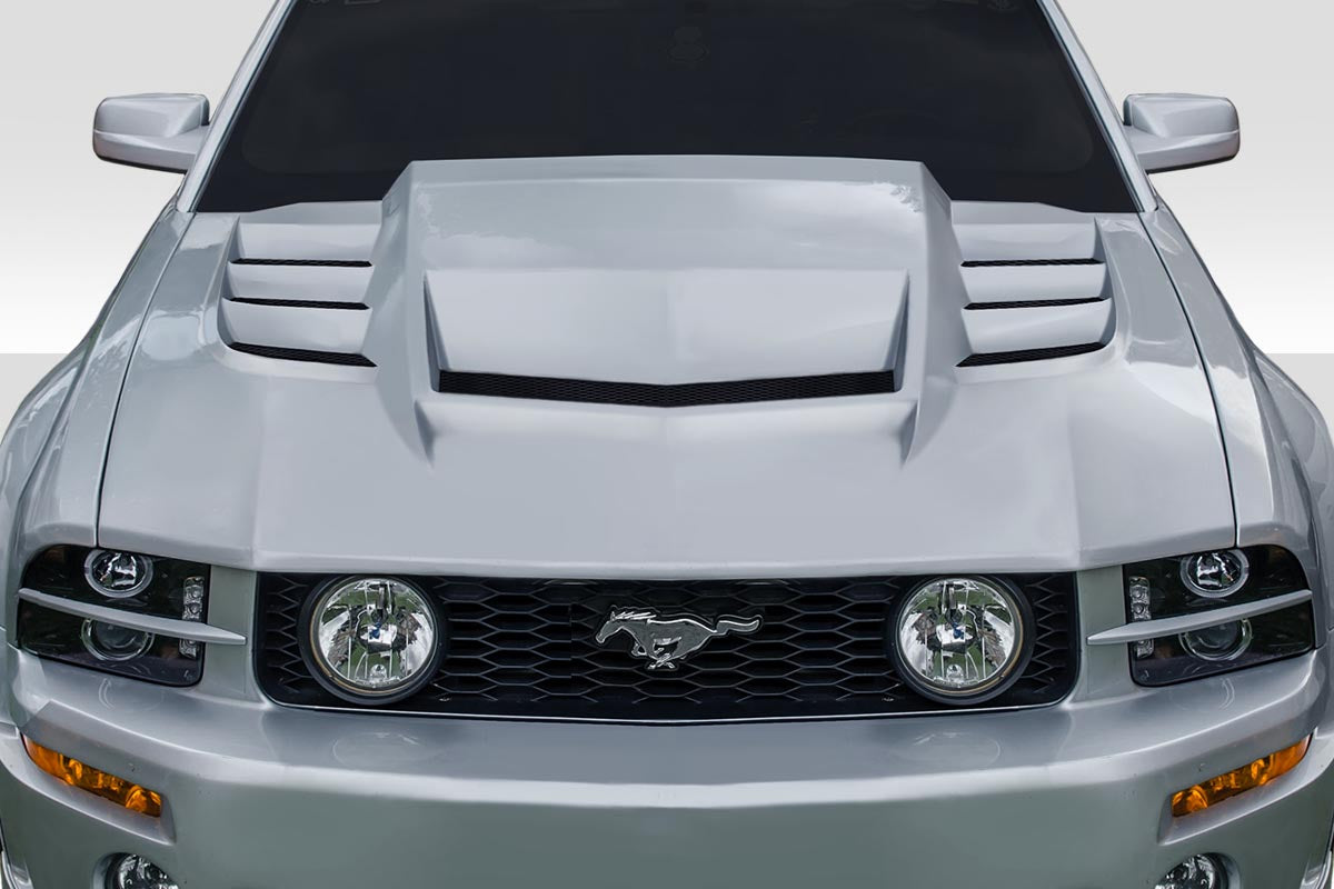 Revamp Your 2005 - 2009 Ford Mustang with Duraflex Interceptor One - Piece Hood!