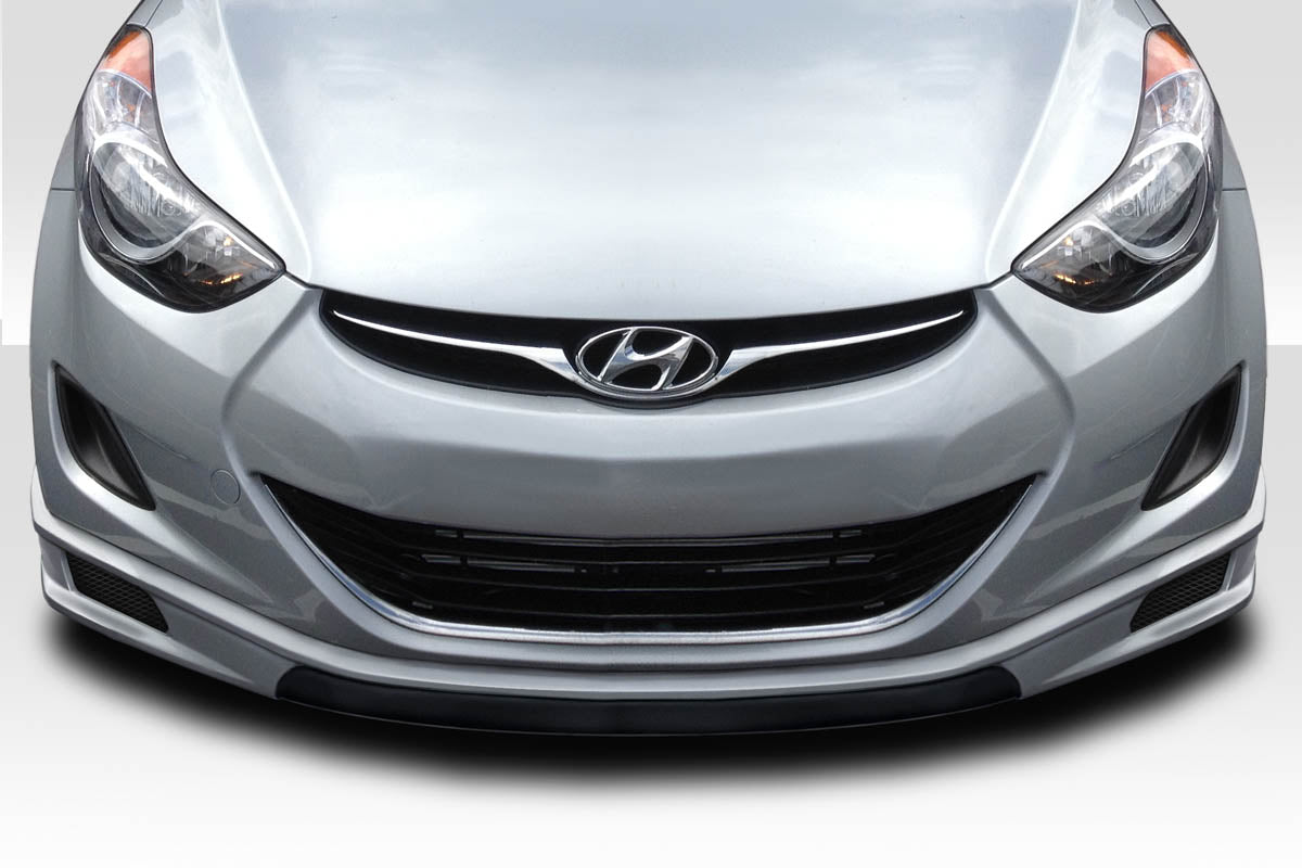 Revitalize Your 2011 - 2013 Hyundai Elantra with Duraflex SQR One - Piece Front Lip Spoiler