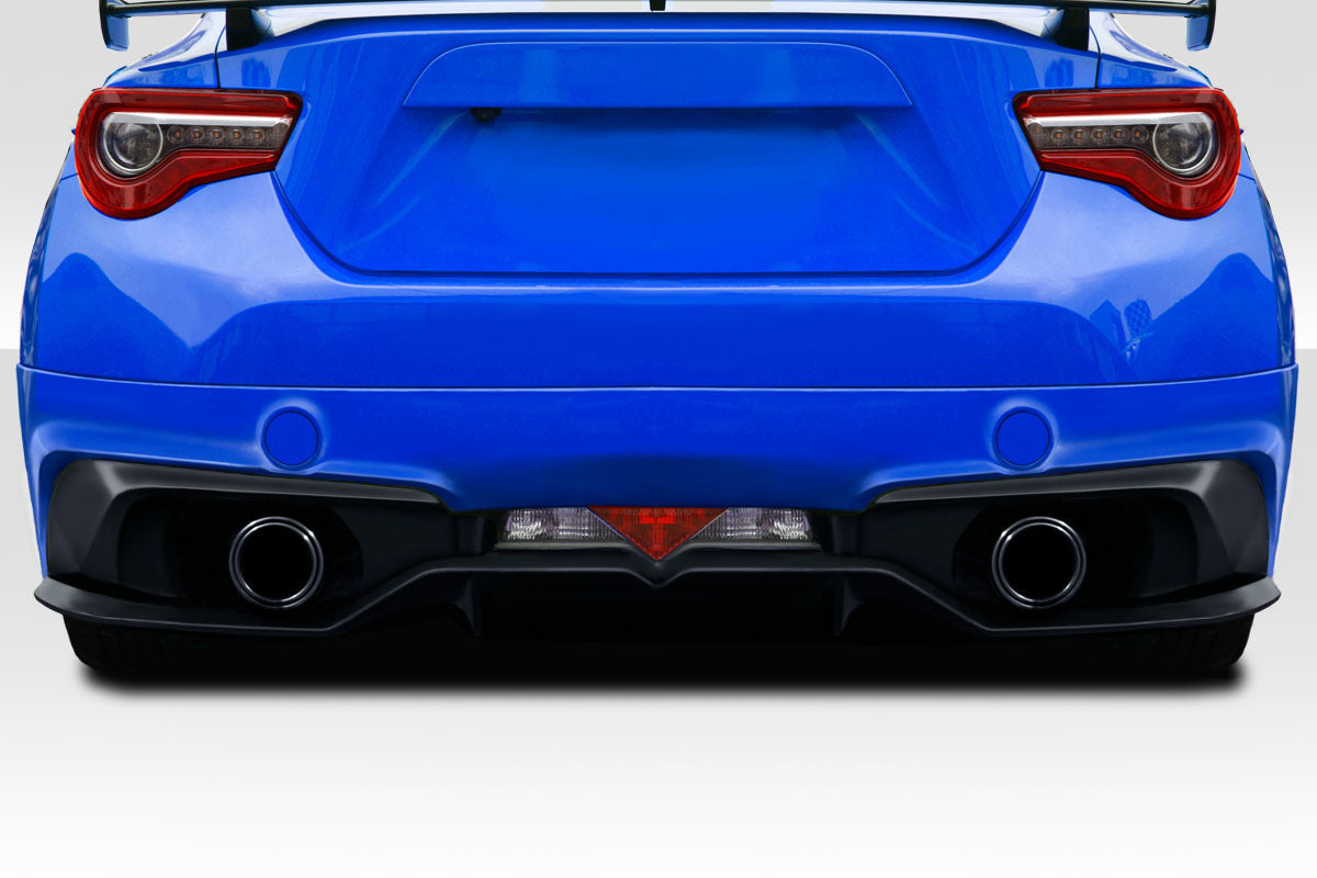 Upgrade Your Ride! 2013 - 2020 Scion FR - S, Toyota 86, Subaru BRZ Duraflex T2 One - Piece Rear Diffuser