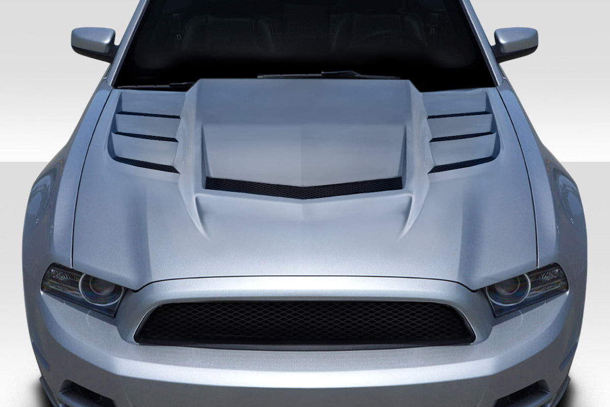 Unleash the Beast: 2013 - 2014 Ford Mustang Duraflex Interceptor One - Piece Hood