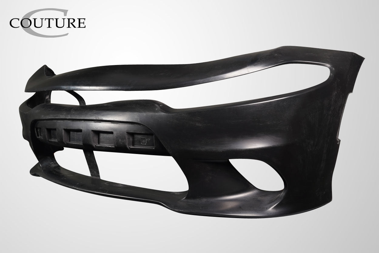 Transform Your 2015 - 2021 Dodge Charger with a Stunning Hellcat Look Couture Polyurethane Front Bumper Cover
