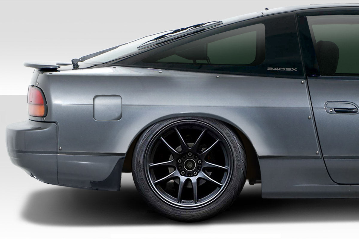 Get Your 1989 - 1994 Nissan 240SX S13 HB Duraflex O Type 30MM Rear Fender Flares Now! - 2 Piece Set