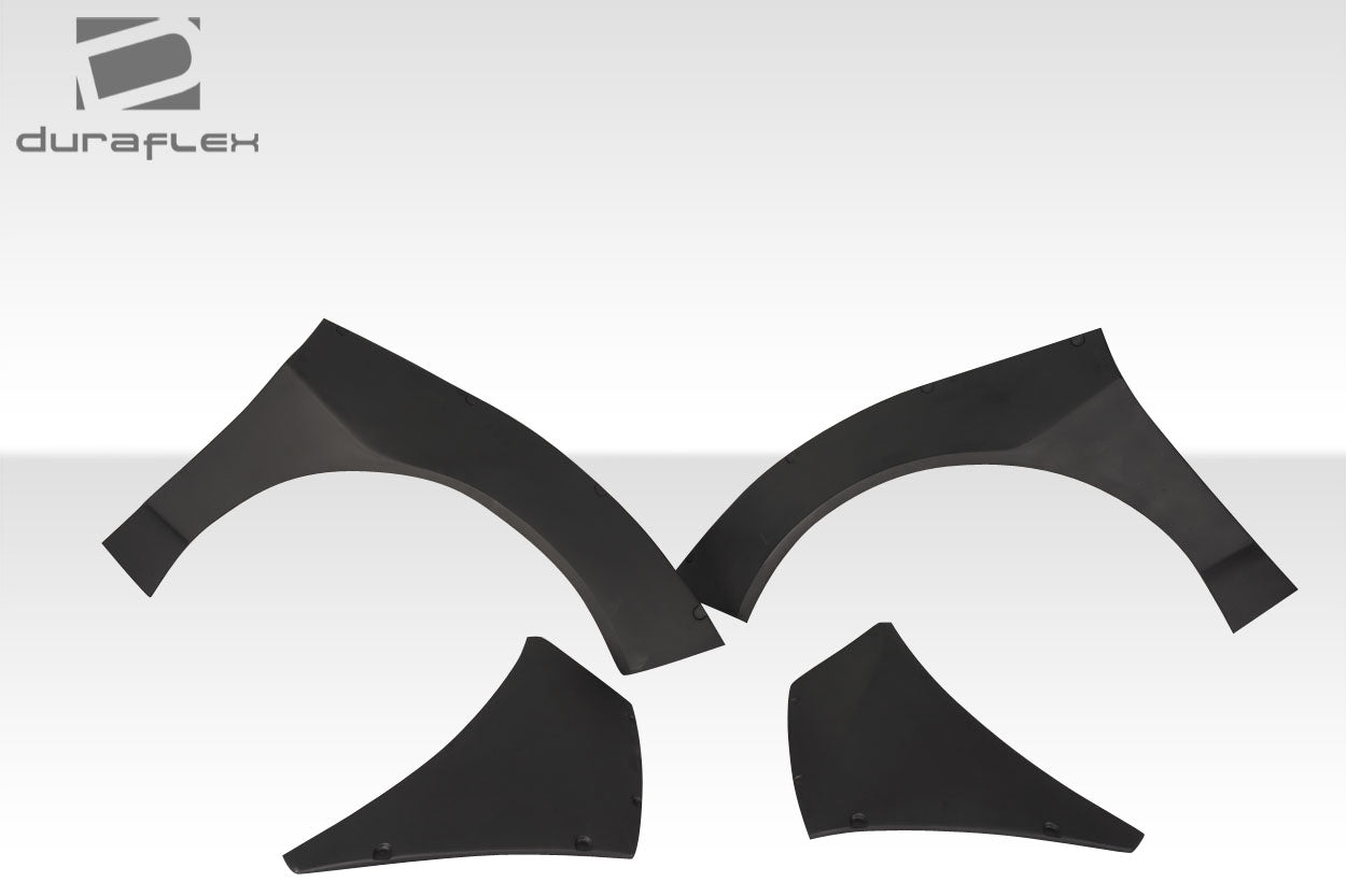 Revamp Your 2020 - 2023 Chevrolet Corvette C8 with Duraflex Gran Veloce Wide Body Front Fender Flares - 4 Piece Set!