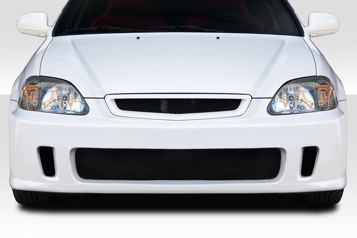 Unleash Style: 1996 - 1998 Honda Civic 2DR/HB Duraflex Bunta 1 - Piece Front Bumper Cover