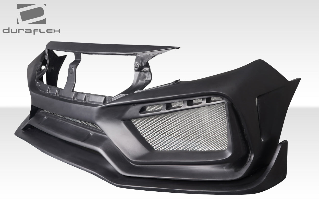 Get the Stunning Widebody Look! 2016 - 2021 Honda Civic 4DR Duraflex RBT Front Bumper