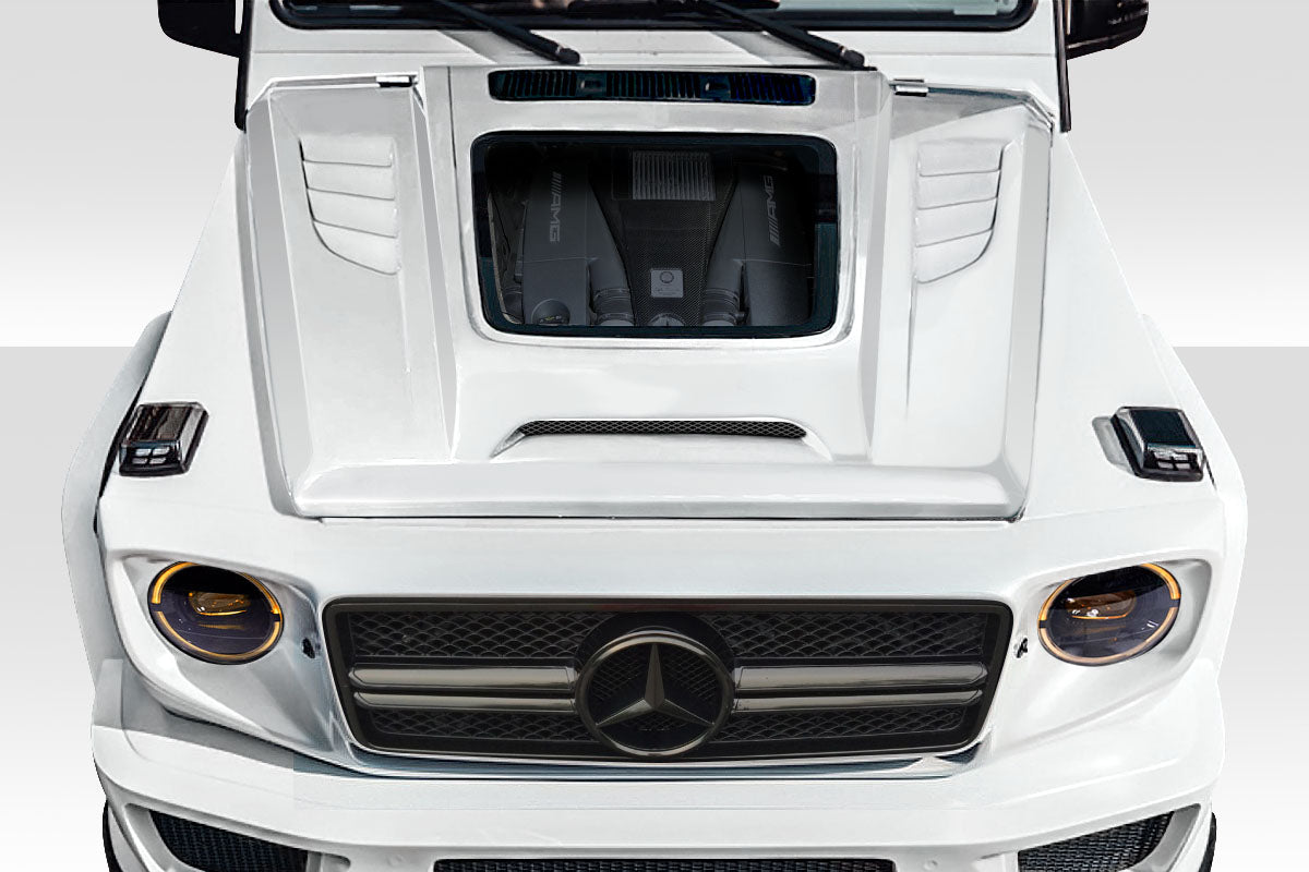 Upgrade Your 2000 - 2018 Mercedes G Class W463 with Duraflex Window Hood - 1 Piece