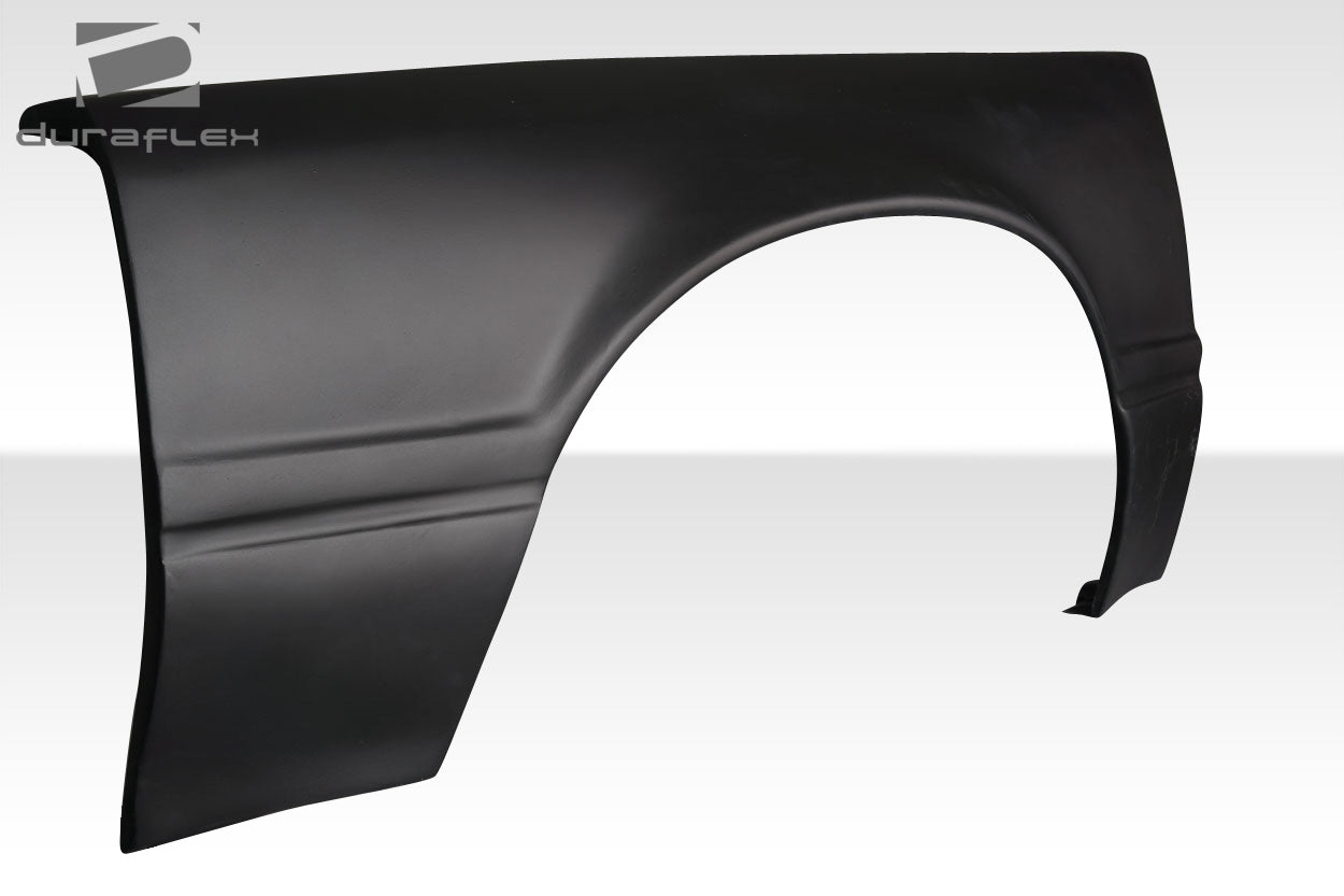 Enhanced 1979 - 1993 Ford Mustang Duraflex Manta Front Fender Flares - 2 Pieces (+3 inches) - A Must - Have Upgrade!