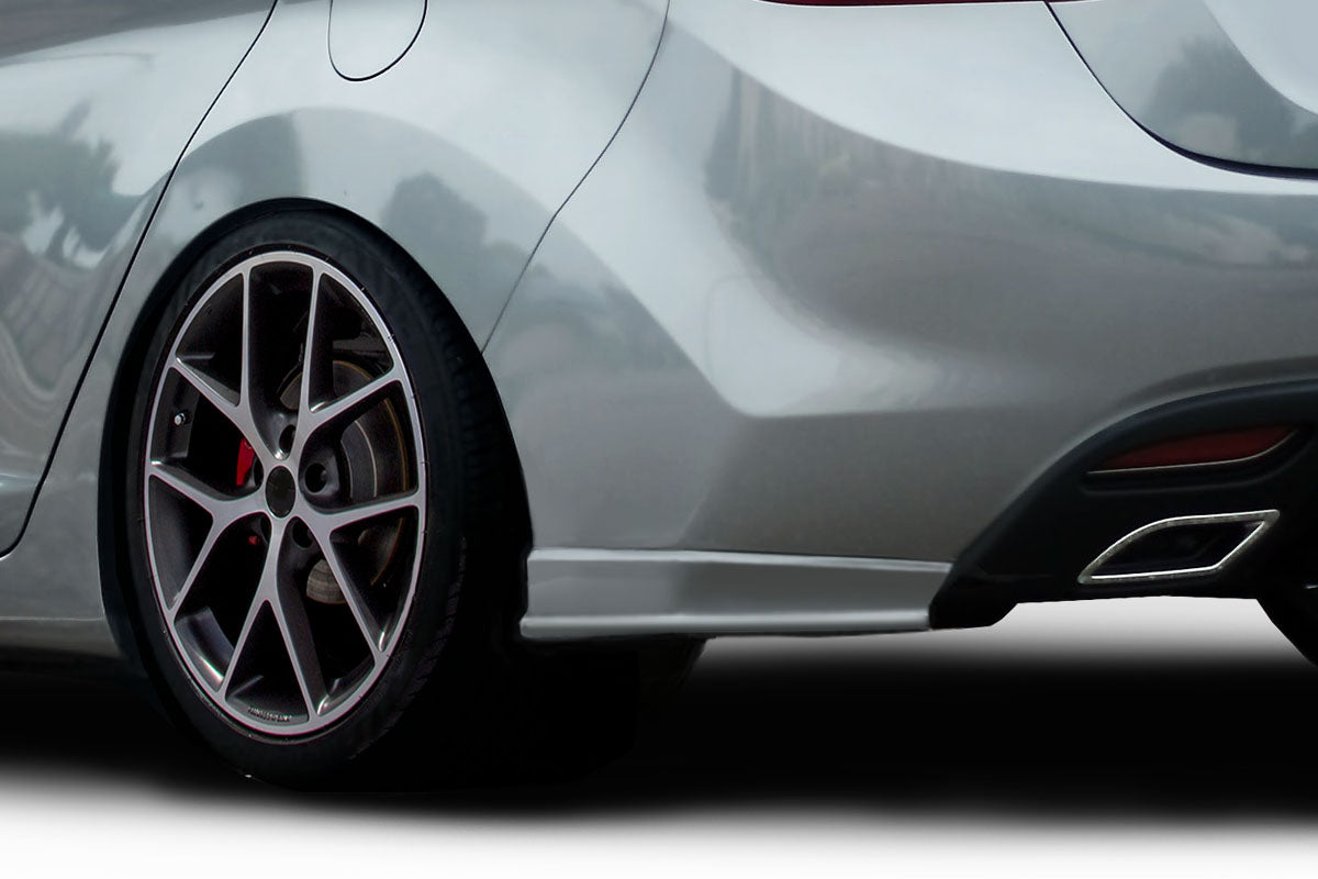 Revitalize Your 2011 - 2013 Hyundai Elantra with Duraflex SQR 2 - Piece Rear Spats