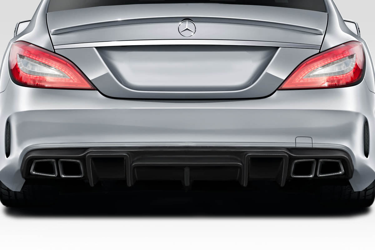 Upgrade Your 2012 - 2018 Mercedes CLS63 with Duraflex Heaves 1 - Piece Rear Diffuser