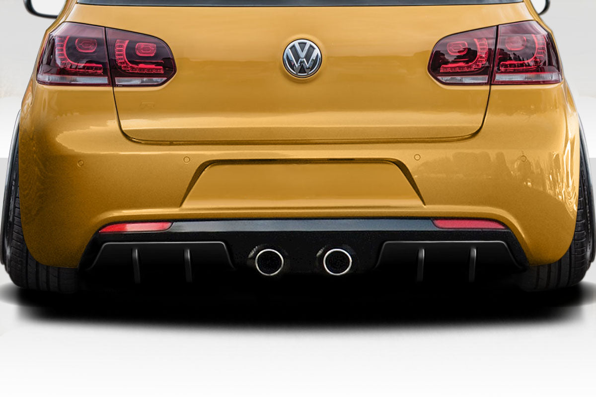 Revamp Your 2012 - 2013 Volkswagen Golf R with Duraflex RSO Moto 2 - Piece Rear Diffuser