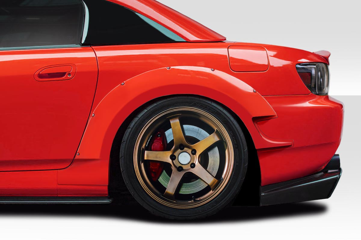Upgrade Your 2000 - 2009 Honda S2000 with Duraflex VF Lab Rear Fender Flares - 2 Piece Set!
