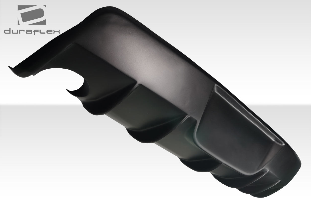 Unleash the Power! 2004 - 2009 Mazda 3 Duraflex Corkscrew Rear Diffuser - Single Piece
