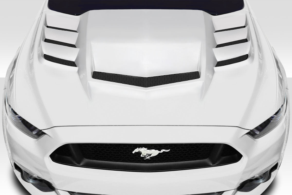 Get Your 2015 - 2017 Ford Mustang a Duraflex Interceptor One - Piece Hood Now!