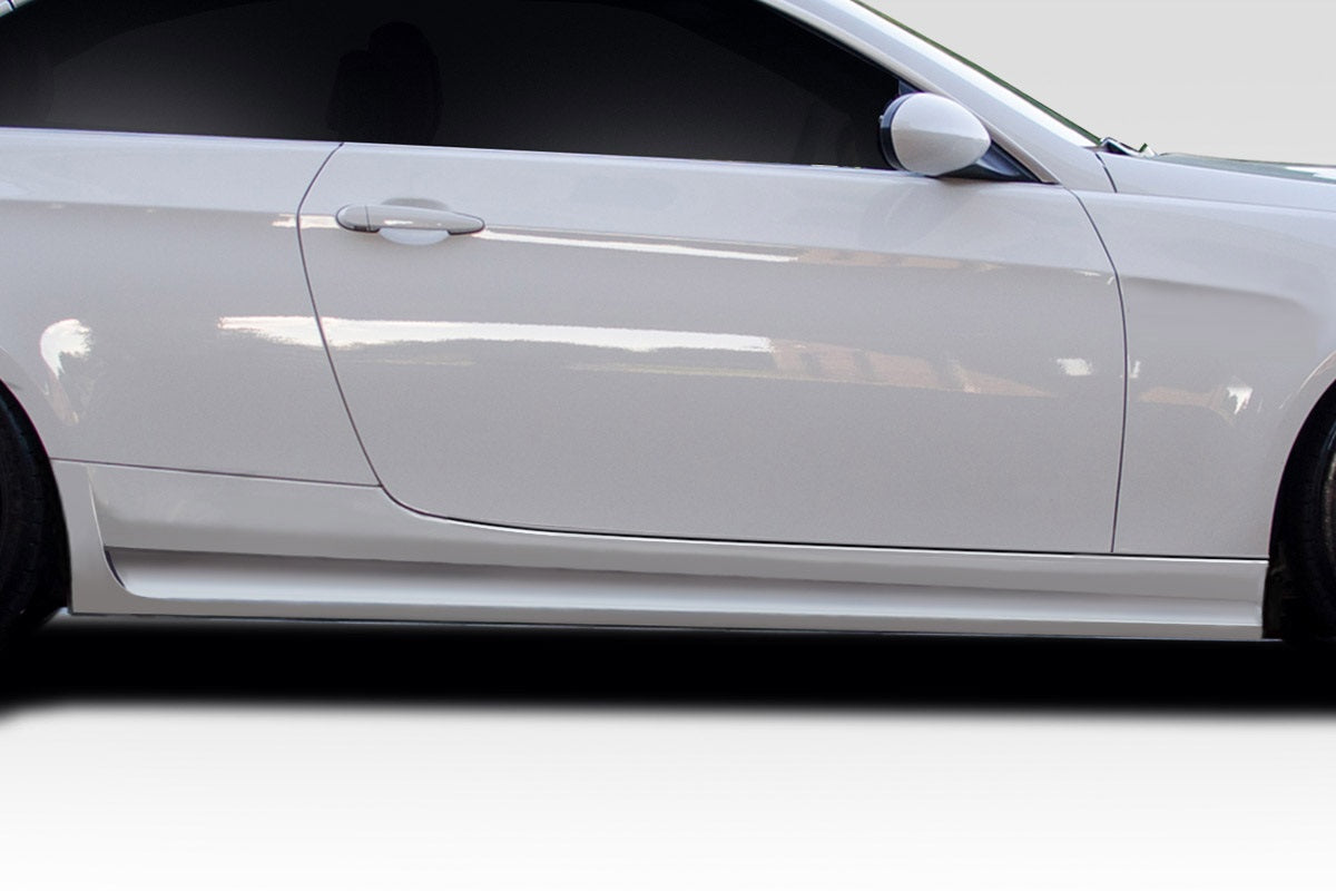 Enhance Your 2007 - 2013 BMW 3 Series E92 2DR Convertible with Duraflex Hwy Side Skirt Rocker Panels - 2 Piece Set