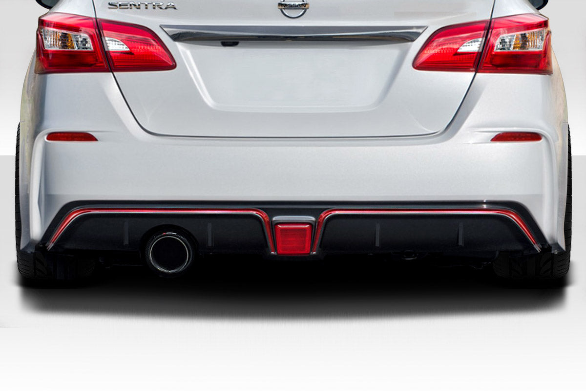 Upgrade Your 2016 - 2019 Nissan Sentra with Duraflex N1 Rear Bumper Cover!