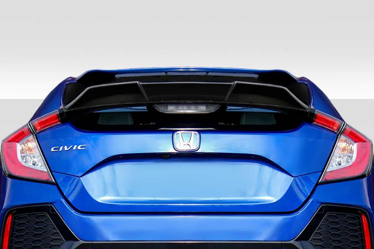 Upgrade Your 2016 - 2021 Honda Civic HB with Duraflex Speedster Widebody Rear Wing Spoiler!