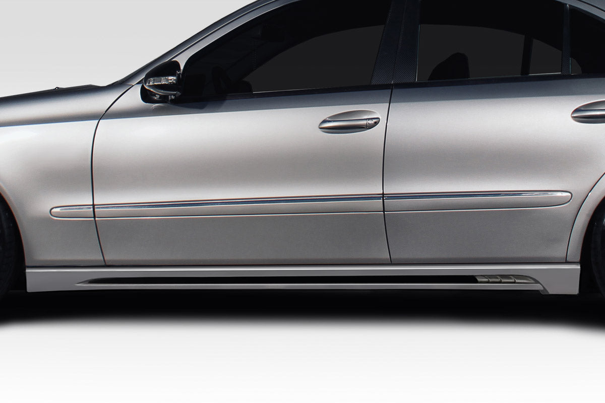 Revamp Your 2003 - 2009 Mercedes Benz E Class W211 with Duraflex Aiming Side Skirt Rocker Panels (2 Pieces)