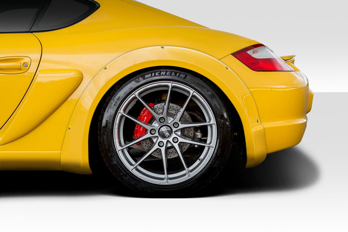 Upgrade Your 2005 - 2012 Porsche Boxster or 2006 - 2012 Porsche Cayman with Duraflex Marta Rear Fender Flares (2 Pieces)