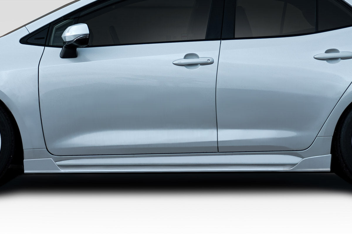Enhance Your 2019 - 2023 Toyota Corolla Hatchback with Duraflex Kora Side Skirt Rocker Panel Splitters (2 Pieces)
