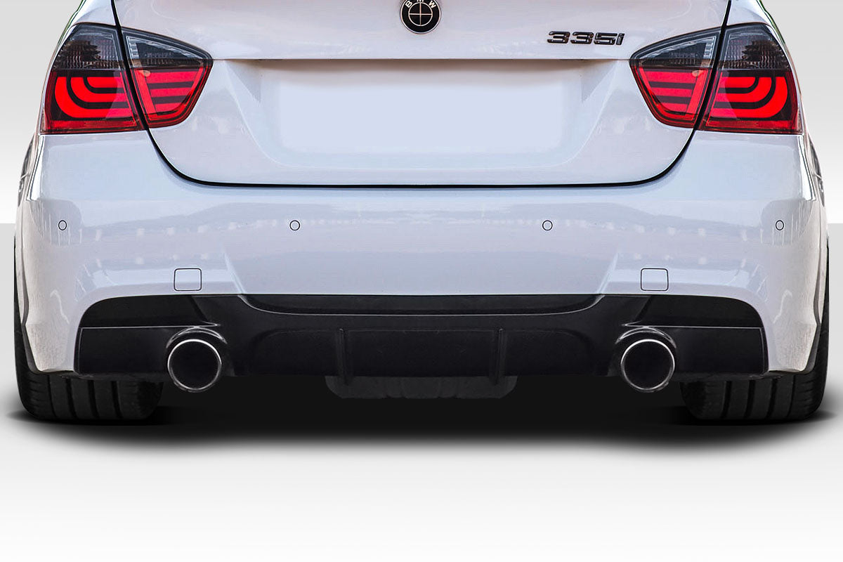 Upgrade Your 2006 - 2011 BMW 3 Series E90 E91 with Duraflex M Performance Look Rear Diffuser