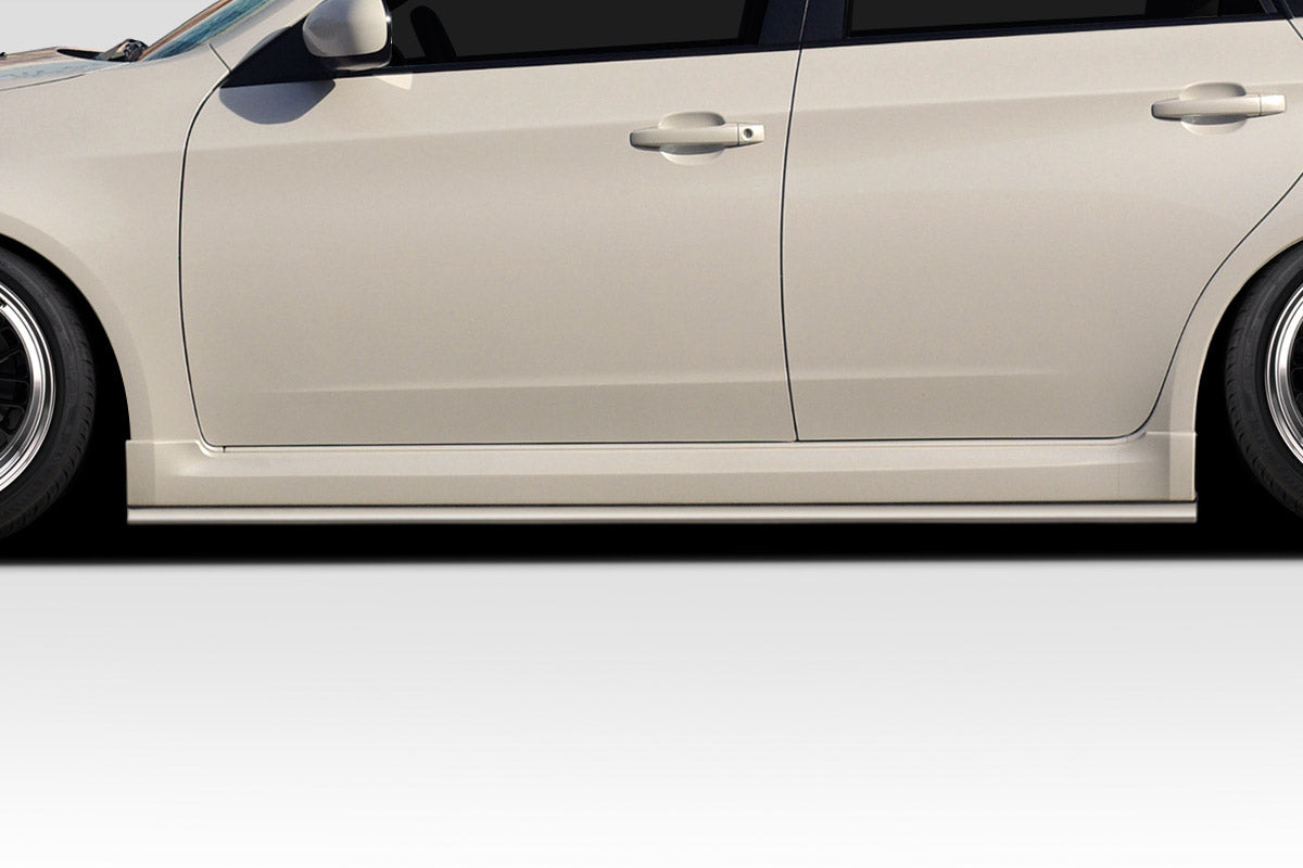 2008 - 2010 Subaru Impreza WRX: Duraflex Ghost Side Skirt Rocker Panel Splitters - A Must - Have Upgrade!