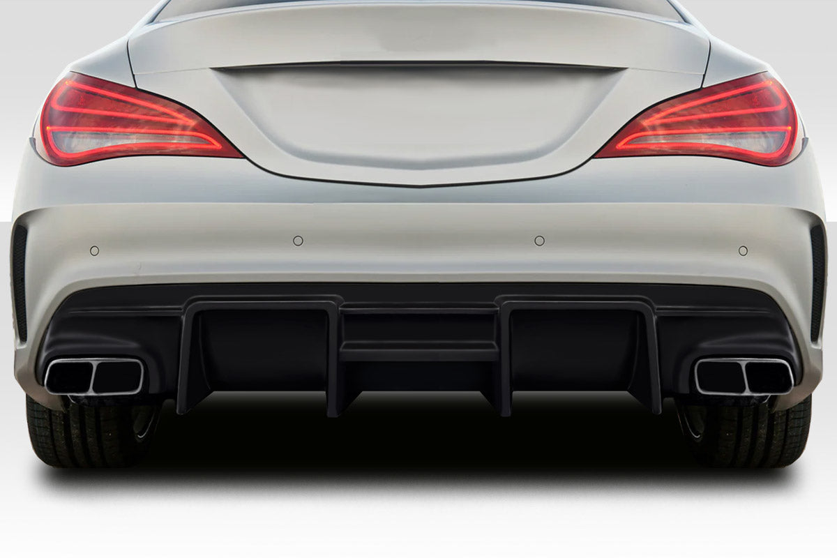 Revamp Your 2014 - 2016 Mercedes CLA Class with Duraflex Zex One - Piece Rear Diffuser