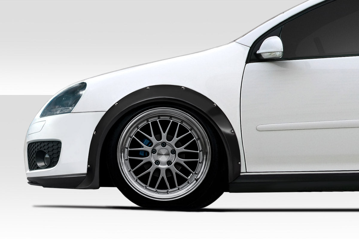 Enhance Your 2006 - 2009 Volkswagen Golf GTI with Duraflex Euroline Front Fender Flares (2 Pieces)