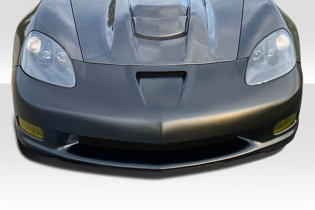 Get the Stunning 2005 - 2013 Chevrolet Corvette C6 Duraflex Grandsport / ZO6 / ZR1 Look 1 - Piece Front Bumper Now!
