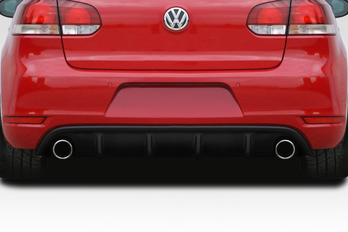 Get the 2010 - 2014 Volkswagen Golf GTI Duraflex Krone 1 - Piece Rear Diffuser Now!