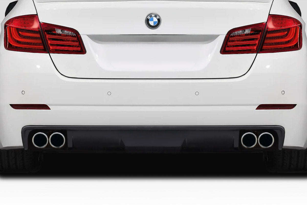 Upgrade Your 2011 - 2016 BMW 5 Series F10 4DR with Duraflex Wave Rear Diffuser - 1 Piece!
