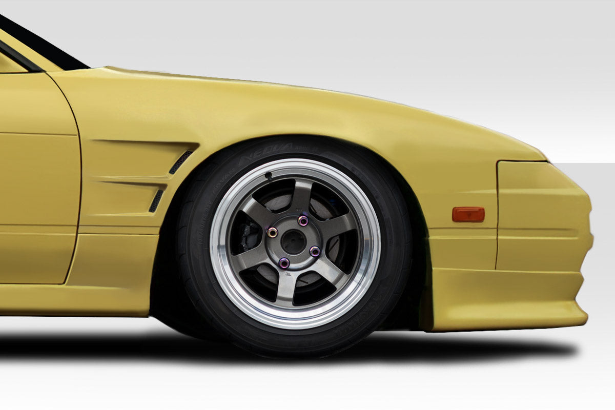 Enhance Your 1989 - 1994 Nissan 240SX with Duraflex D1 Sport 25MM Front Fenders - 2 Piece Set