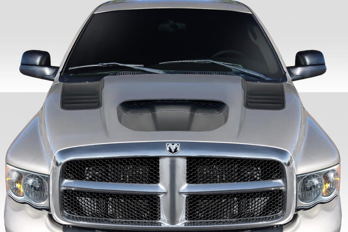 Unleash the Power! 2002 - 2008 Dodge Ram Duraflex TRX Look One - Piece Hood