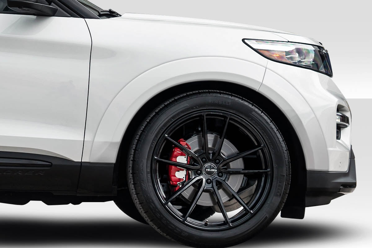 Enhance Your 2020 - 2023 Ford Explorer with Duraflex Warder Front Fender Flares (2 Pieces)